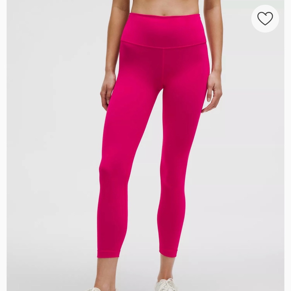 Lululemon Wunder Train 25” leggings
